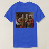 The Fortune Teller Georges de La Tour Tシャツ (デザイン正面)