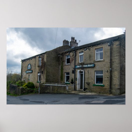 The Fountain Head Inn, Halifax ポスター (正面)