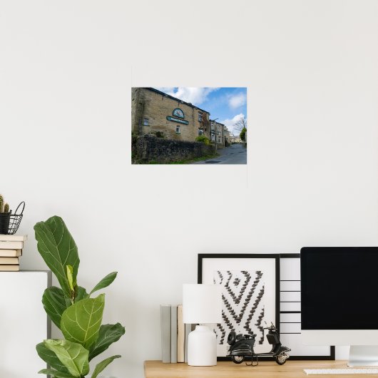 The Fountain Head Inn, Halifax ポスター (ホームオフィス)