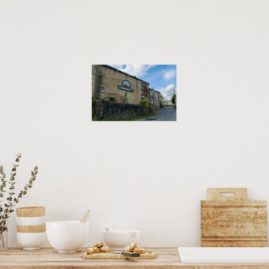 The Fountain Head Inn, Halifax ポスター (キッチン)