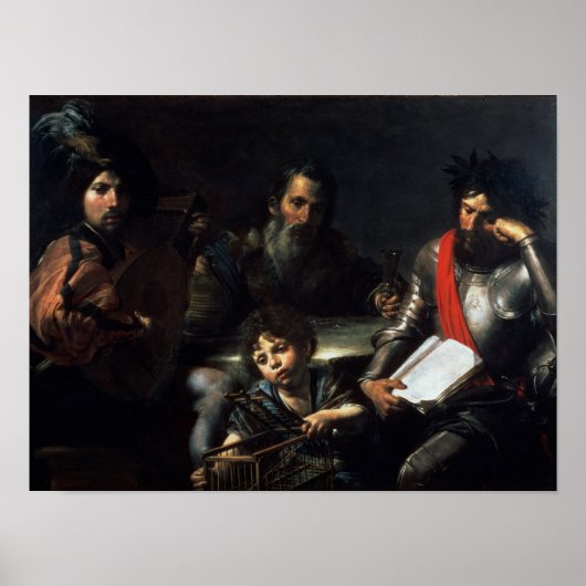 The Four Ages of Man, c.1626-7 ポスター (正面)