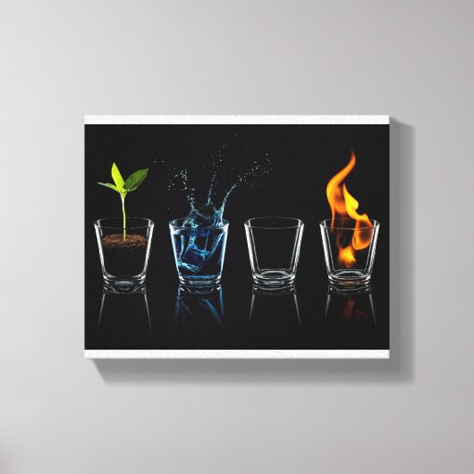 The Four Elements キャンバスプリント (正面)