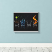 The Four Elements キャンバスプリント (インサイチュ (ウッドフロア))
