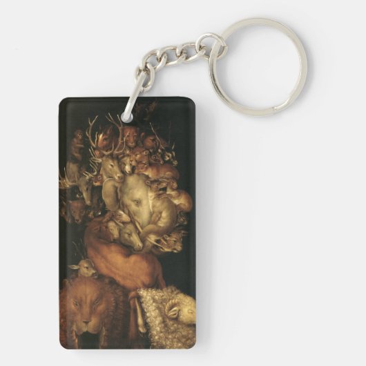 The Four Elements: Earth - Giuseppe Arcimboldo キーホルダー (裏面)