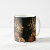 The Four Elements: Earth - Giuseppe Arcimboldo コーヒーマグカップ (正面右)