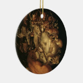 The Four Elements: Earth - Giuseppe Arcimboldo セラミックオーナメント (右)