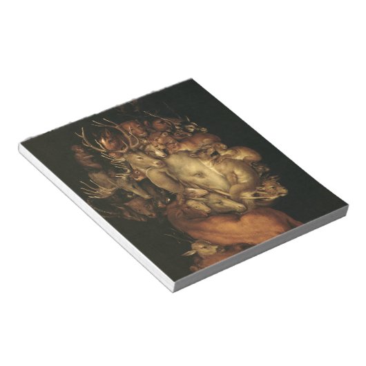 The Four Elements: Earth - Giuseppe Arcimboldo ノートパッド (アングル)
