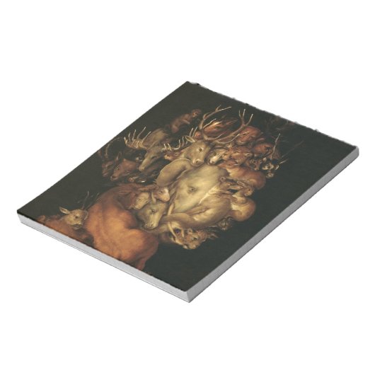 The Four Elements: Earth - Giuseppe Arcimboldo ノートパッド (回転)