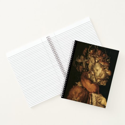 The Four Elements: Earth - Giuseppe Arcimboldo ノートブック (内部)