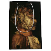The Four Elements: Earth - Giuseppe Arcimboldo ミディアムペーパーバッグ (正面)