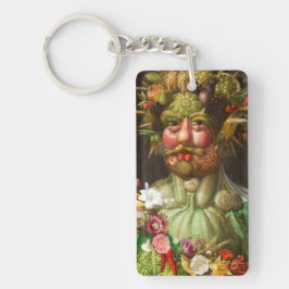 The Four Seasons: Vertumnus - Giuseppe Arcimboldo キーホルダー