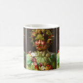 The Four Seasons: Vertumnus - Giuseppe Arcimboldo コーヒーマグカップ (中央)