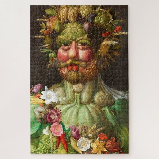 The Four Seasons: Vertumnus - Giuseppe Arcimboldo ジグソーパズル (縦)