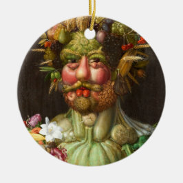 The Four Seasons: Vertumnus - Giuseppe Arcimboldo セラミックオーナメント