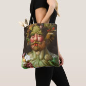 The Four Seasons: Vertumnus - Giuseppe Arcimboldo トートバッグ (クローズアップ)
