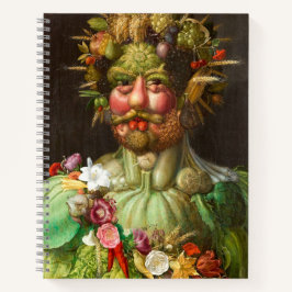The Four Seasons: Vertumnus - Giuseppe Arcimboldo ノートブック