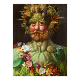 The Four Seasons: Vertumnus - Giuseppe Arcimboldo ポスター