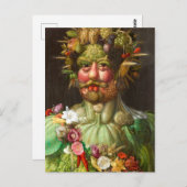 The Four Seasons: Vertumnus - Giuseppe Arcimboldo ポストカード (正面/裏面)