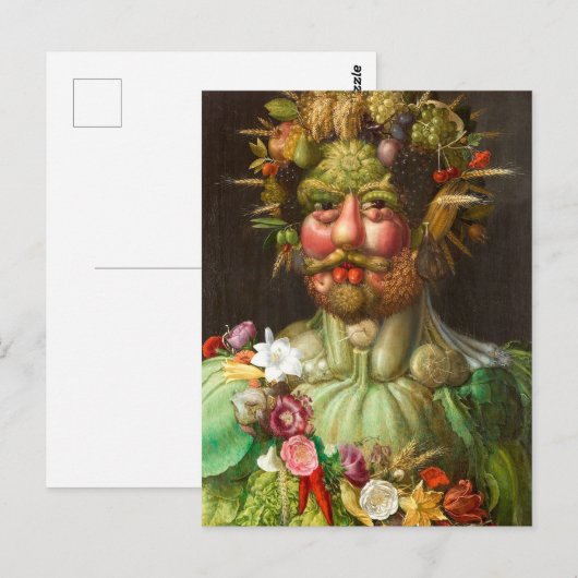 The Four Seasons: Vertumnus - Giuseppe Arcimboldo ポストカード (正面/裏面)