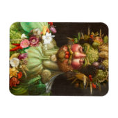 The Four Seasons: Vertumnus - Giuseppe Arcimboldo マグネット (横)