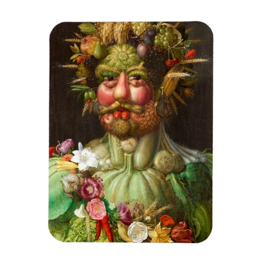 The Four Seasons: Vertumnus - Giuseppe Arcimboldo マグネット (縦)