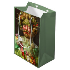 The Four Seasons: Vertumnus - Giuseppe Arcimboldo ミディアムペーパーバッグ