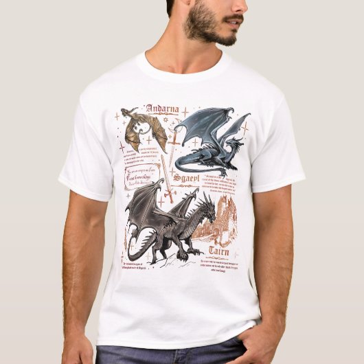 The Fourth Wing Dragon Rider Tシャツ (正面)