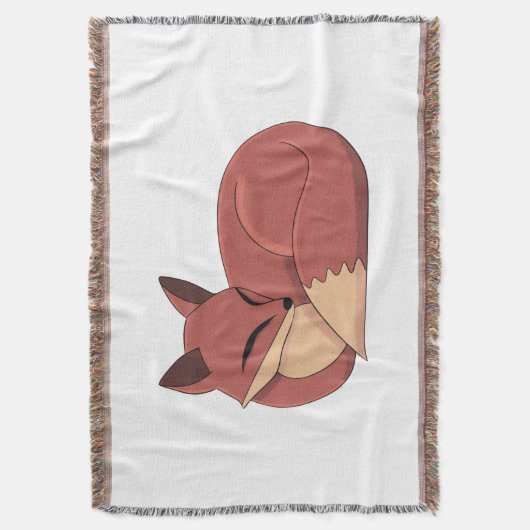 The Fox スローブランケット (正面縦)