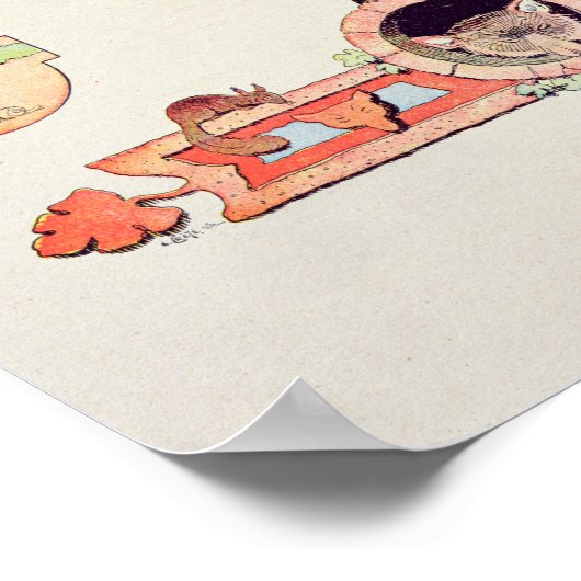 The fox and the grapes ポスター (角)