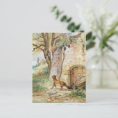 The Fox and the Grapes, illustration for ポストカード (スタンド正面)