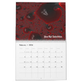 The Fractal Art of Shelli Fitzpatrick第1巻 カレンダー (2月 2026)