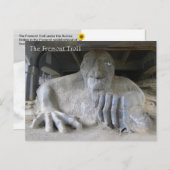 The Fremont Troll, Seattle, WA – はがき (正面/裏面)