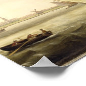 The Frigate 'Surprise' atいかりオフYarmout 素晴らし ポスター (角)