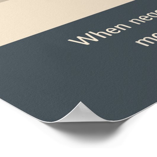 The Frilled Executive Funny Lizard Art ポスター (角)