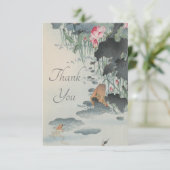 The Frog and The Lotus サンキューカード (スタンド正面)