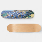 The Fuji from Kanaya on the Tokaido Hokusai ukiyo スケートボード (横)