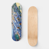 The Fuji from Kanaya on the Tokaido Hokusai ukiyo スケートボード (正面)