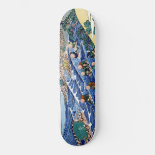 The Fuji from Kanaya on the Tokaido Hokusai ukiyo スケートボード