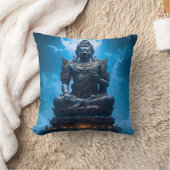 The Full Moon Light of the Buddha クッション (ブランケット)