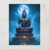 The Full Moon Light of the Buddha ポストカード (正面)