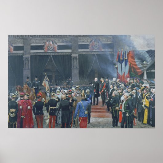 The Funeral of Louis Pasteur ポスター (正面)