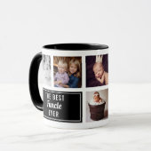 The Fungle 最高の Ever Black Collage Photo Uncle マグカップ (正面左)