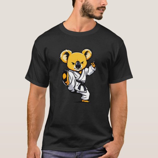 The Funny Martial Arts of Koala Karate Tシャツ (正面)