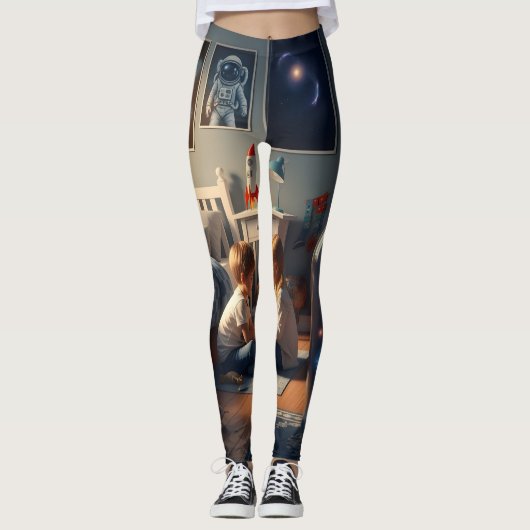 The Future Belongs to Us! Girls Leggings | Tights レギンス (正面)