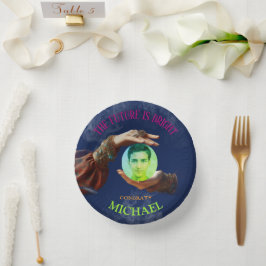 The Future Is Bright Fortune Teller Graduation ペーパーボウル