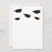 The future is bright Modern Graduation Invitation 招待状 (裏面)