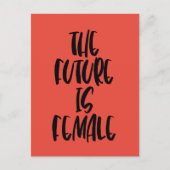 The Future is Femaleはがき ポストカード (正面)