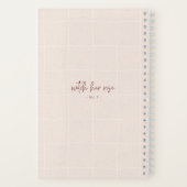 The Future Is Female Personalized Notebook ノートブック (裏面)