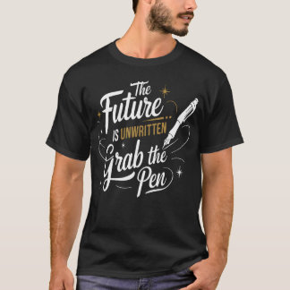 The Future Is Unwritten Motivational Quote boy Tシャツ