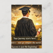 “The Future is Yours!” エンクロージャーカード (正面)